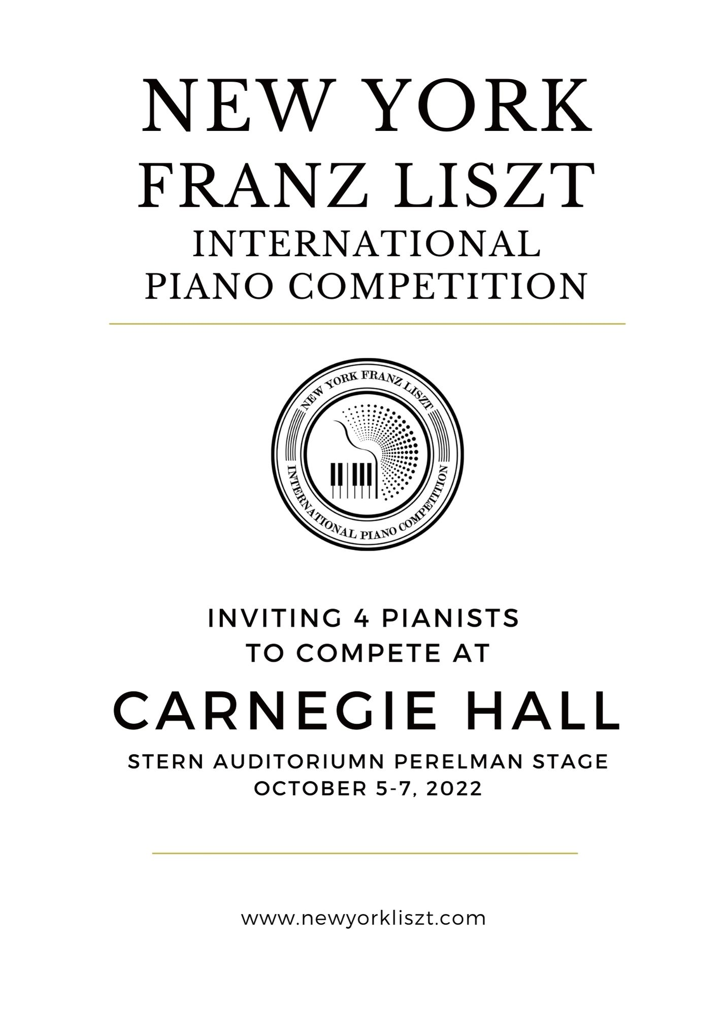 New York Liszt International Piano Competition 2022